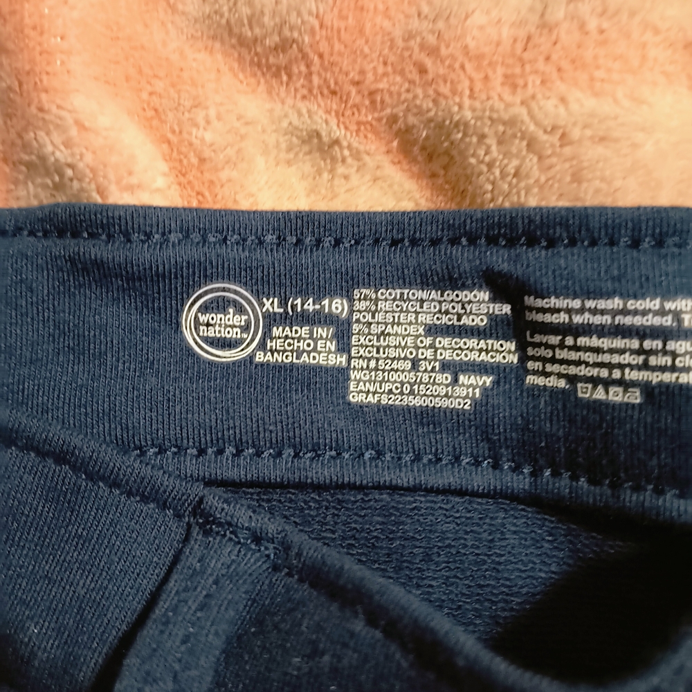 Wonder Nation Navy Blue Shorts